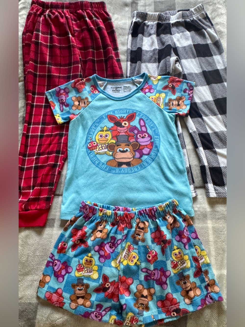 FNAF PJ Set & Bonus 2 pj pants